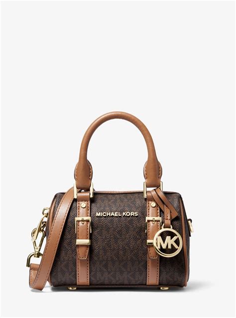 michael kors bedford leather small brown crossbody bags|michael kors bedford legacy medium.